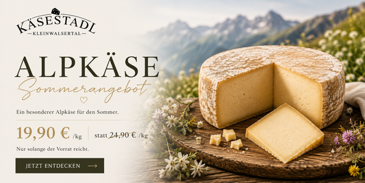 Alpkäse 12 Monate - Sommerangebot